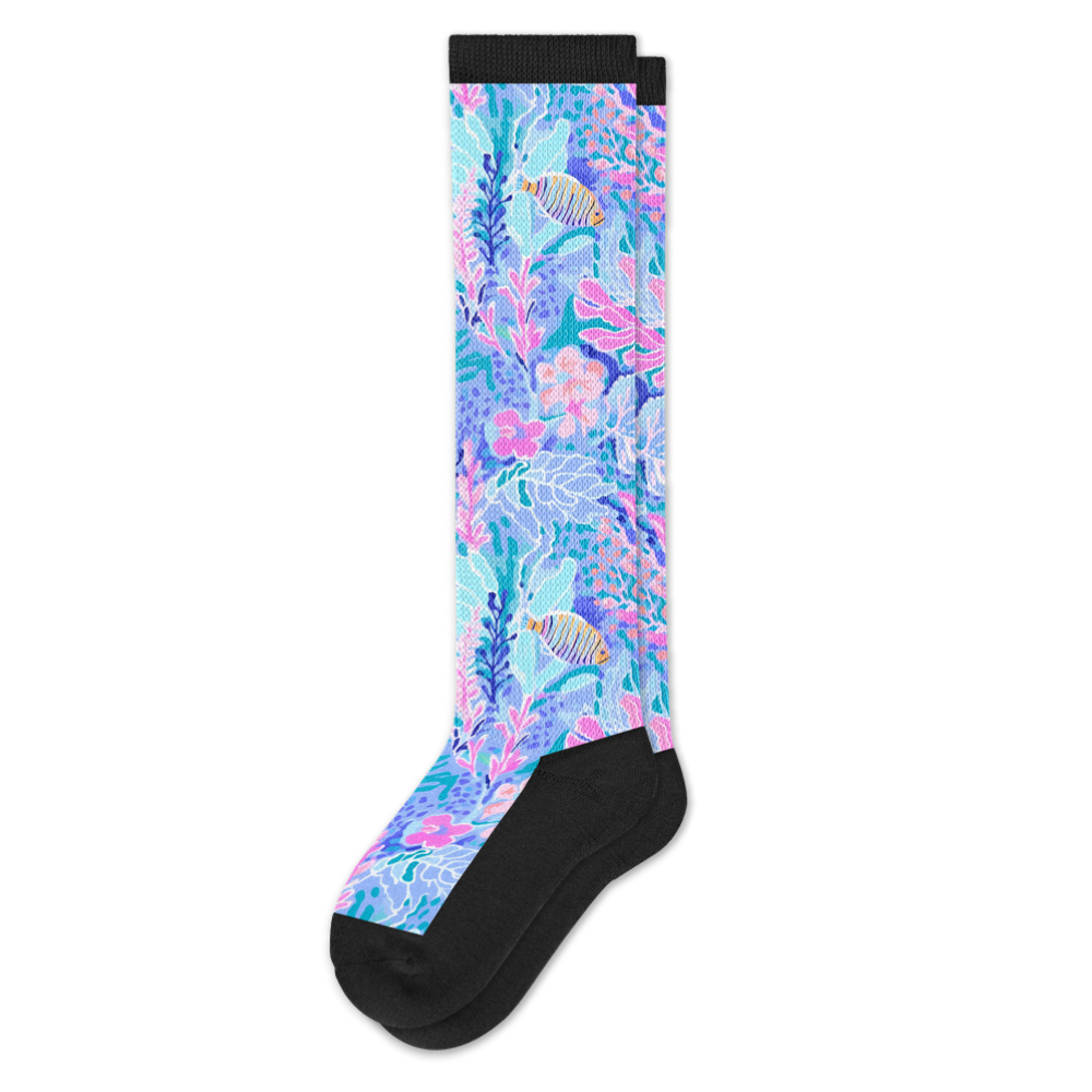 Pastel Reef EasyStretch™ Socks