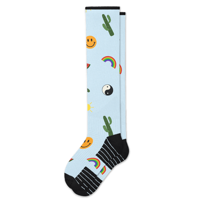 Peace Compression Socks
