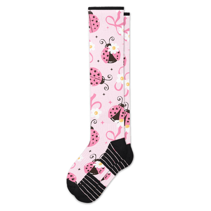Pink Ladies Compression Socks