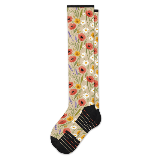 Poppy Summer Compression Socks