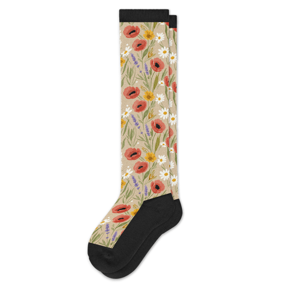 Poppy Summer EasyStretch™ Socks