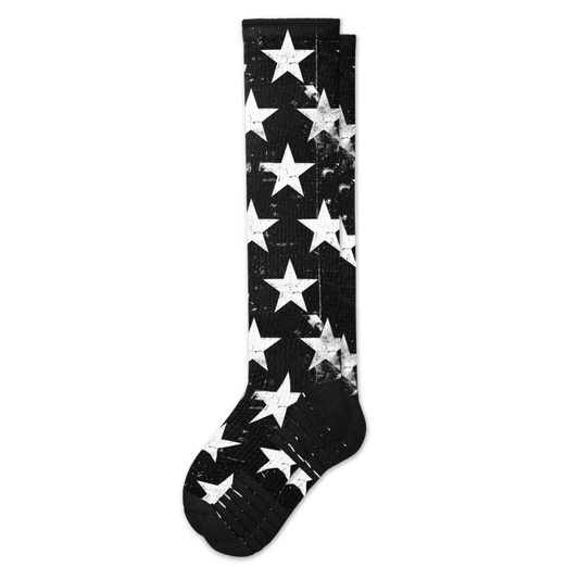 Retro Stars Compression Socks