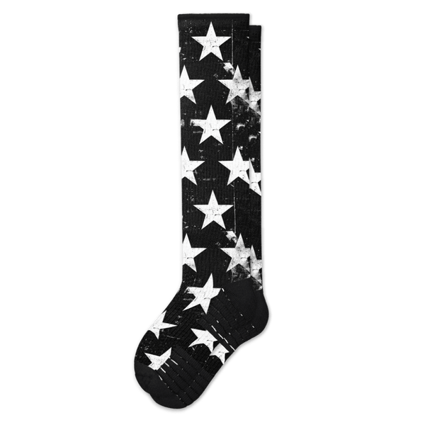 Retro Stars Compression Socks