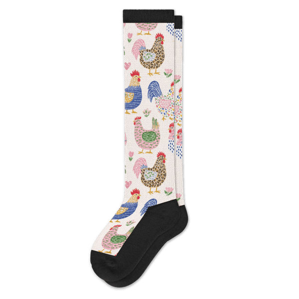 Rooster Razzle EasyStretch™ Socks