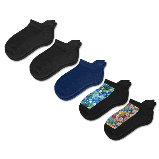 Fresh Florals Ankle Socks Bundle 5-Pack