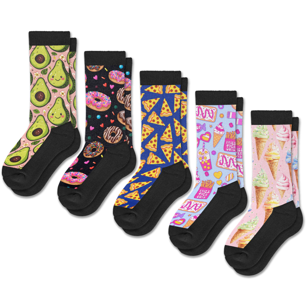 Treat Yourself EasyStretch™ Socks 5-Pack Bundle