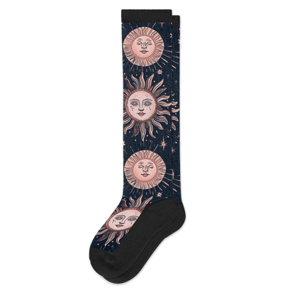 Celestial Moon EasyStretch™ Socks