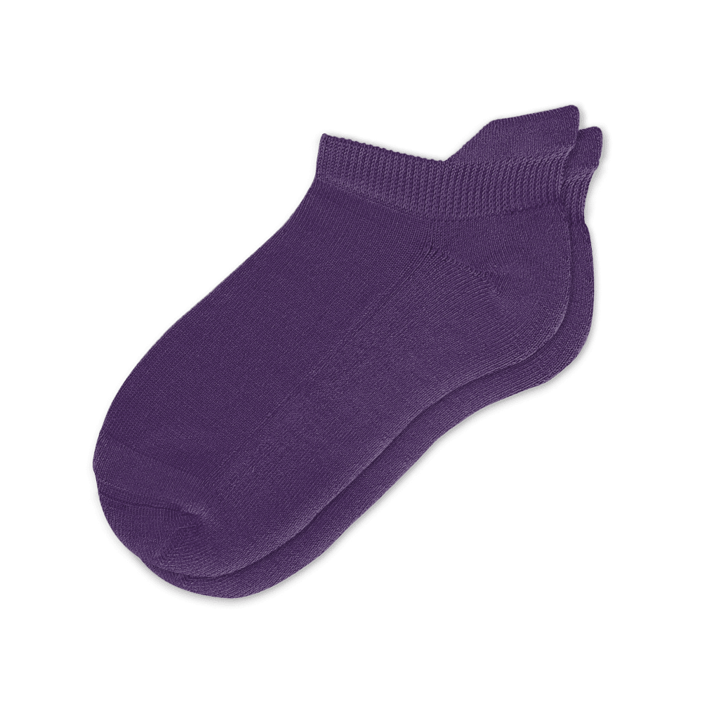 Royal Purple Ankle Socks