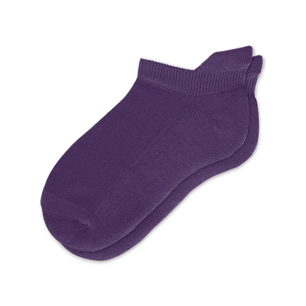 Royal Purple Ankle Socks