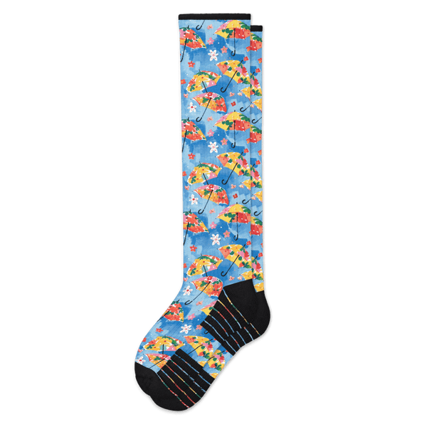 Spring Showers Compression Socks