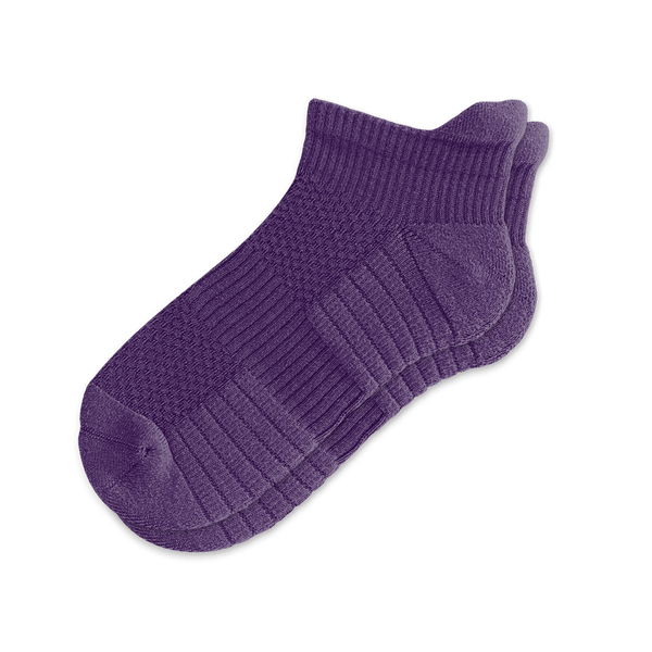 Royal Purple Ankle Compression Socks