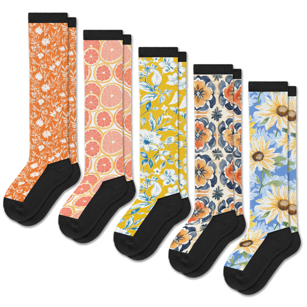 Summer Breeze EasyStretch™ Socks 5-Pack Bundle