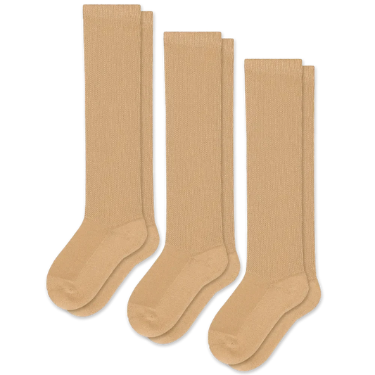 Tan EasyStretch™ Socks Bundle 3-Pack