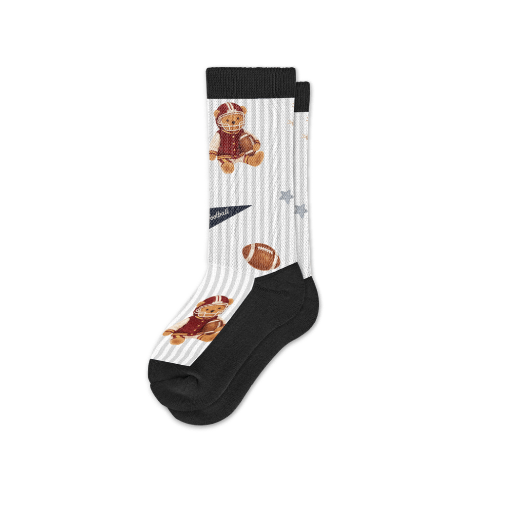 Touchdown Teddy EasyStretch™ Socks