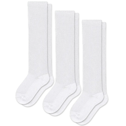 White EasyStretch™ Socks Bundle 3-Pack