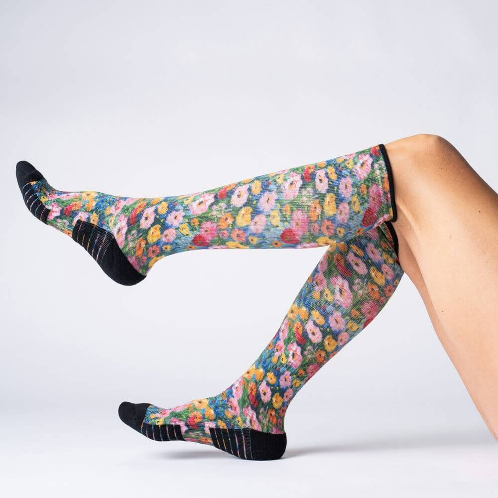 Wildflower Compression Socks