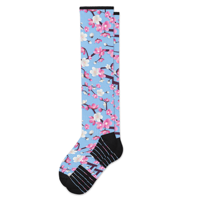 Cherry Blossoms Compression Socks